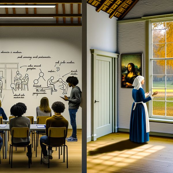 Een kleine gemeenschapsgroep met diverse werkzoekenden die een cursus volgen in een lichte zaal.