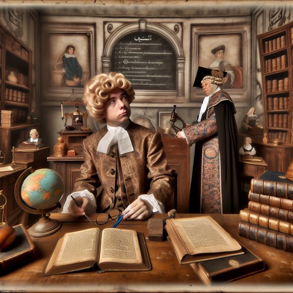 Officiële opleiding vertaler-tolk in nostalgisch klaslokaal met klassieke leermiddelen Vintage klaslokaal met student en docent tijdens opleiding tot gecertificeerd vertaler-tolk, met boeken, globe en klassieke leermiddelen