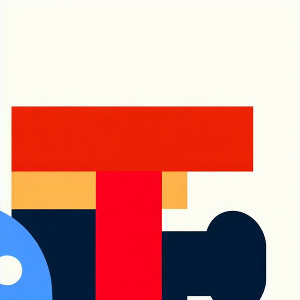 TB symbool terabyte voorvoegsel tera- wetenschappelijke eenheid opslagcapaciteit Minimalistische illustratie van de afkorting 'TB' met een grote 'T' en kleine 'B', verwijzend naar terabyte en het voorvoegsel 'tera-' (10^12) in wetenschappelijke notatie