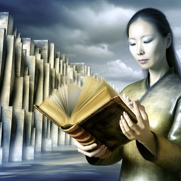 Persoon houdt voorzichtig een oud, fragiel boek vast met beide handen, symboliserend hoe je iets met zorg behandelt